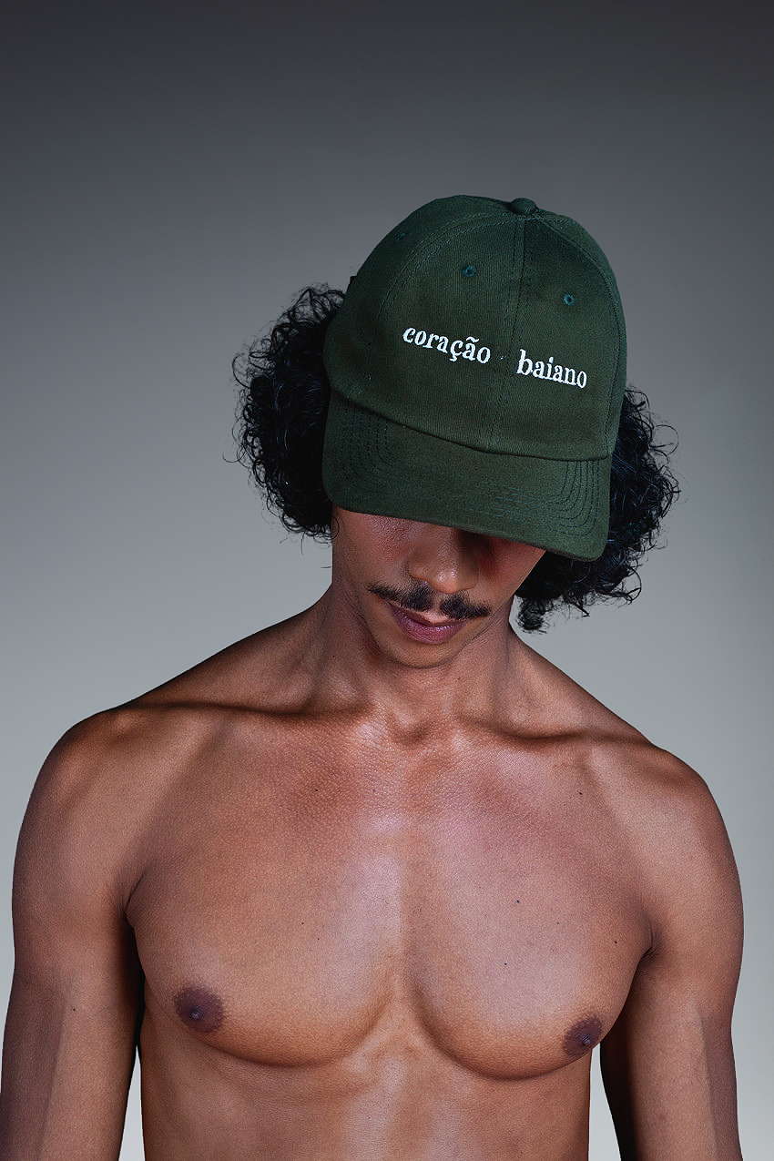 BONÉ CORAÇÃO BAIANO VERDE