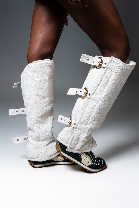 Off-white shin guard