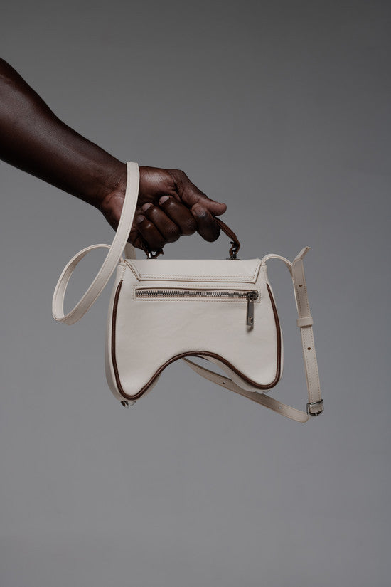 White Horseshoe Bag