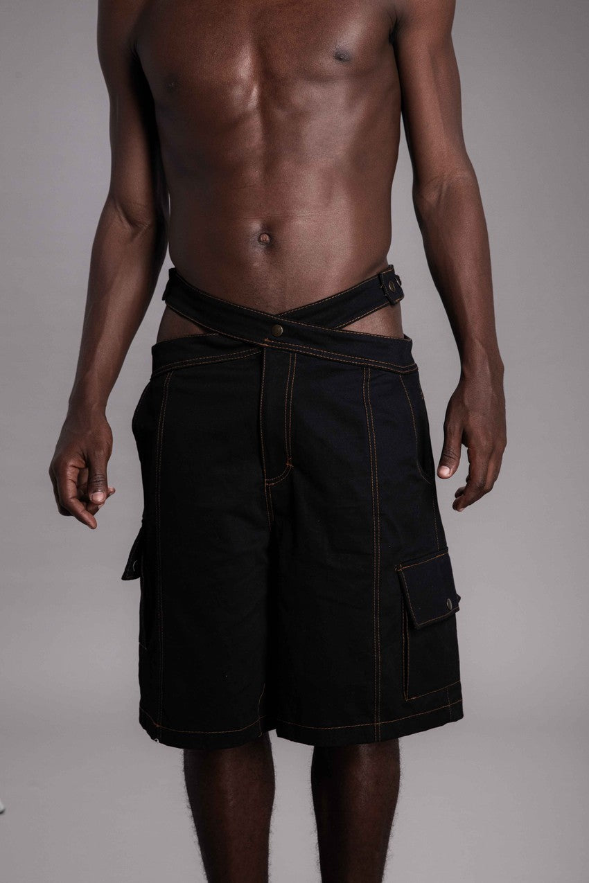 GOSTOSA BLACK SHORTS
