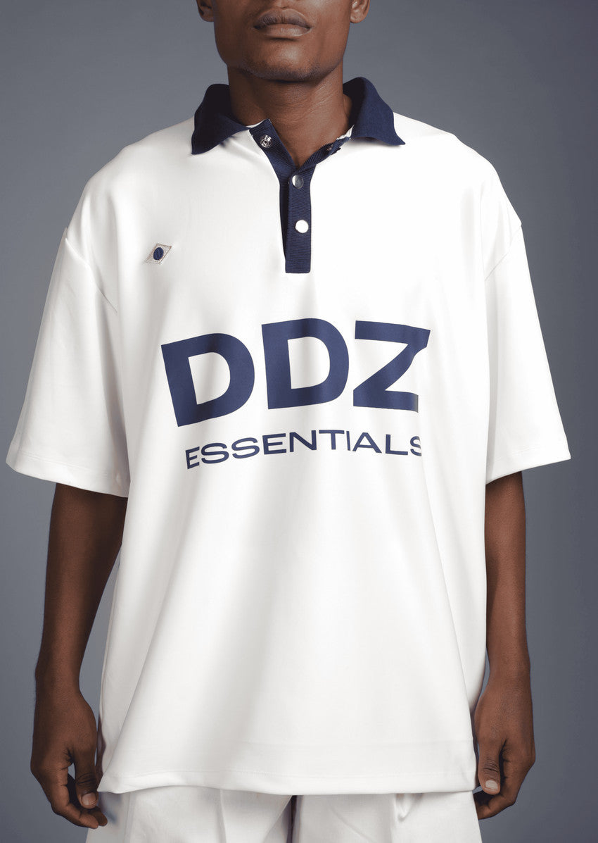 White and Blue Brasiliana Shirt