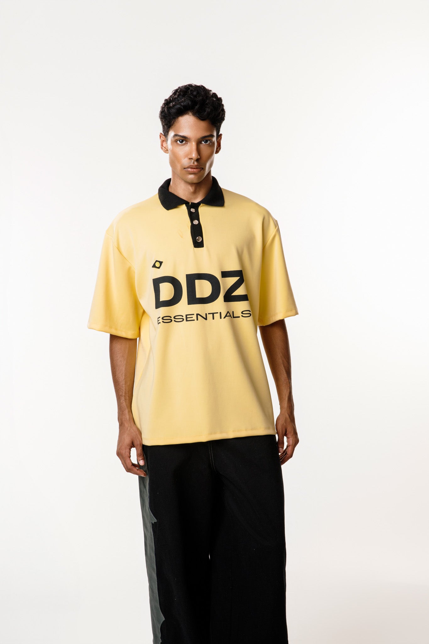 Yellow and Black Brasiliana Shirt