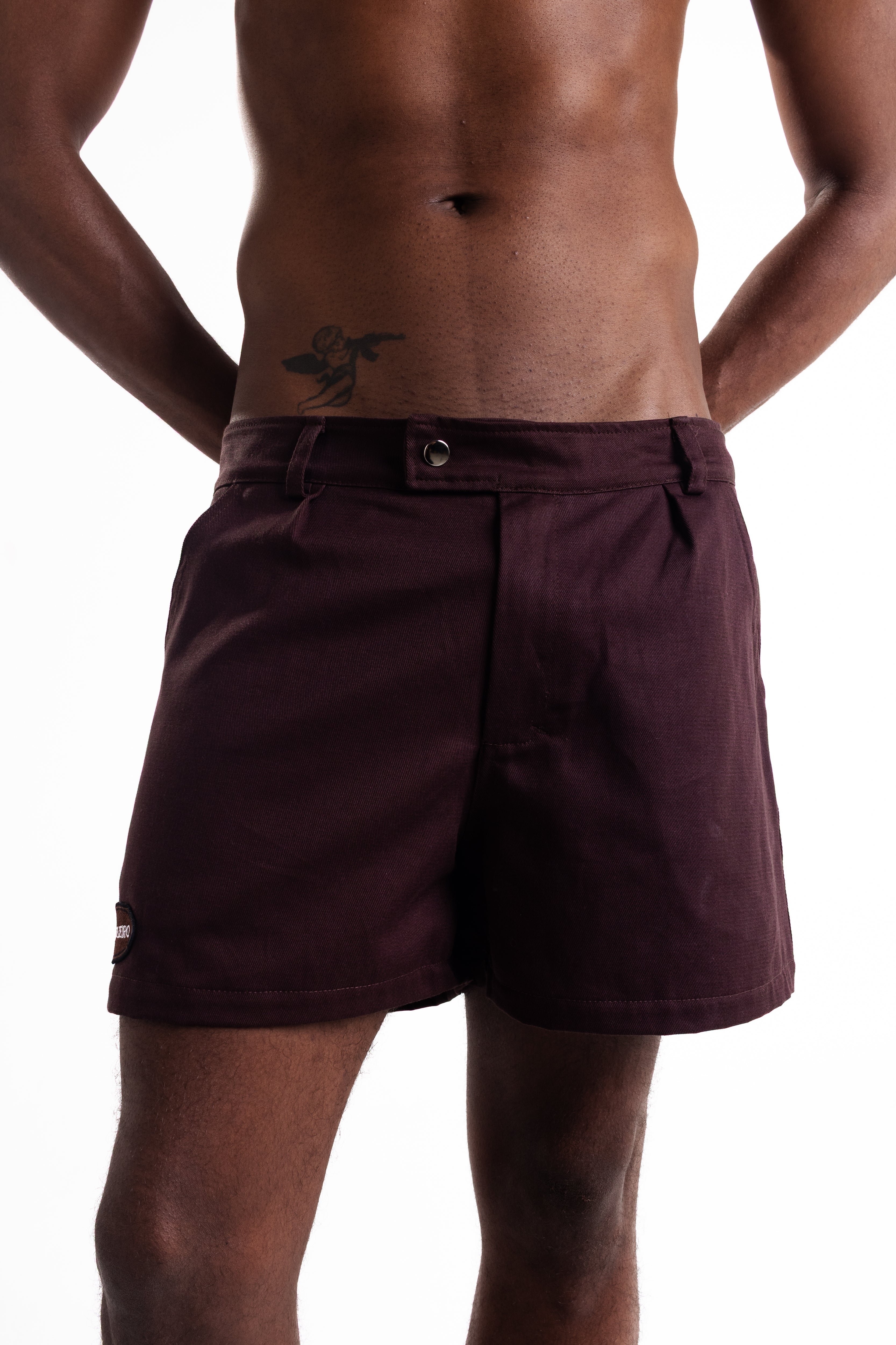 Short Ashe Marrom escuro