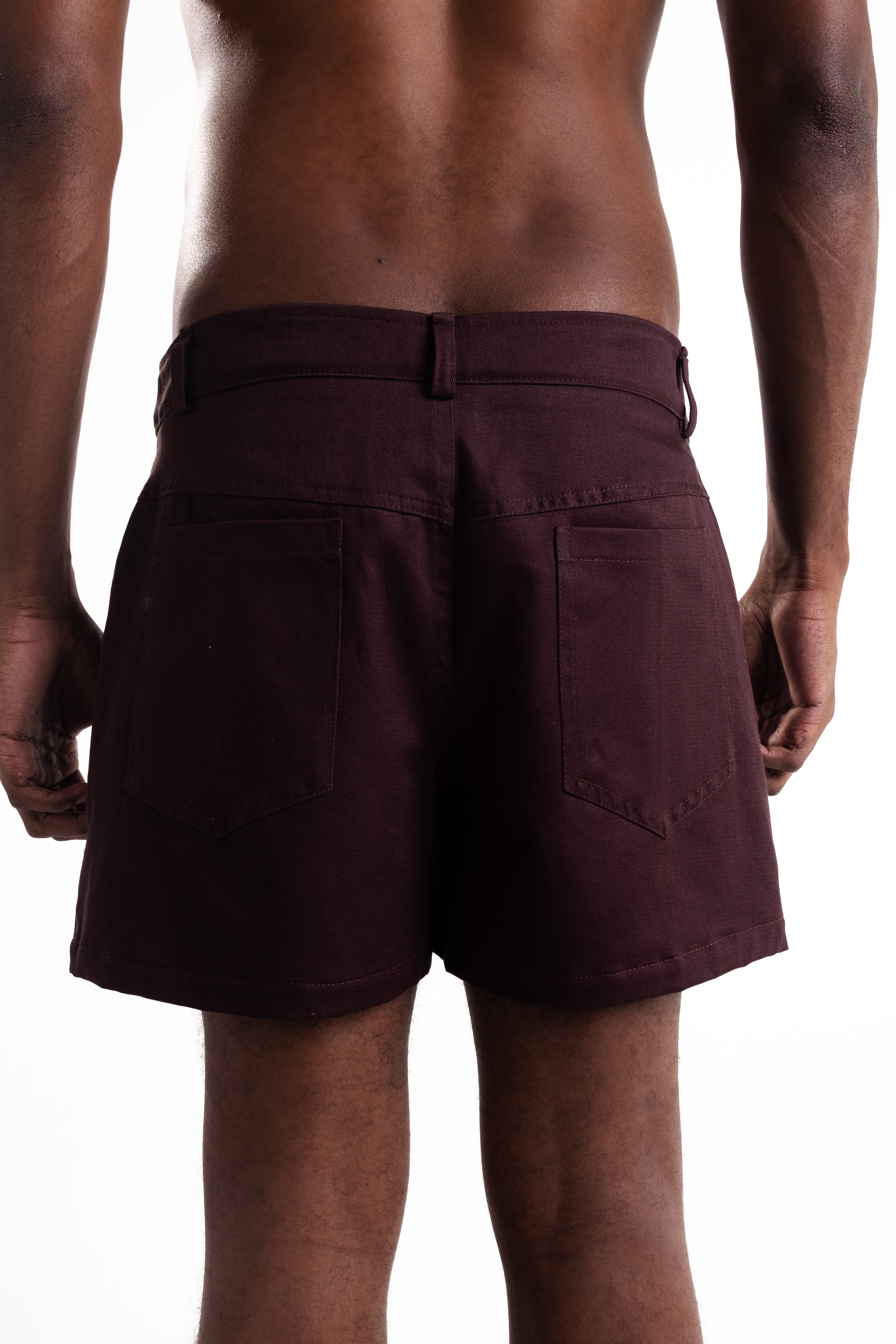 Short Ashe Marrom escuro