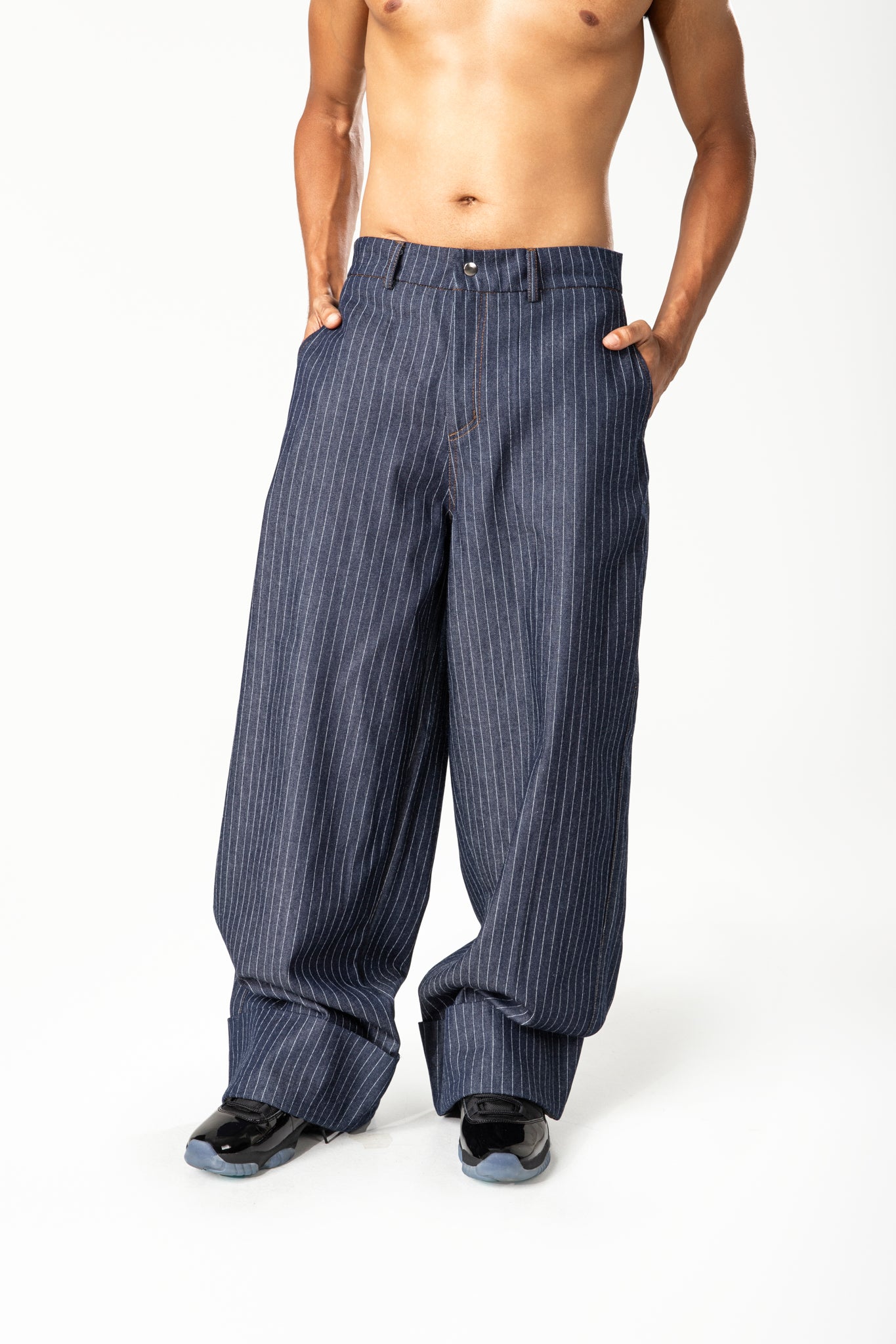 Calça Jeans Risca de Giz