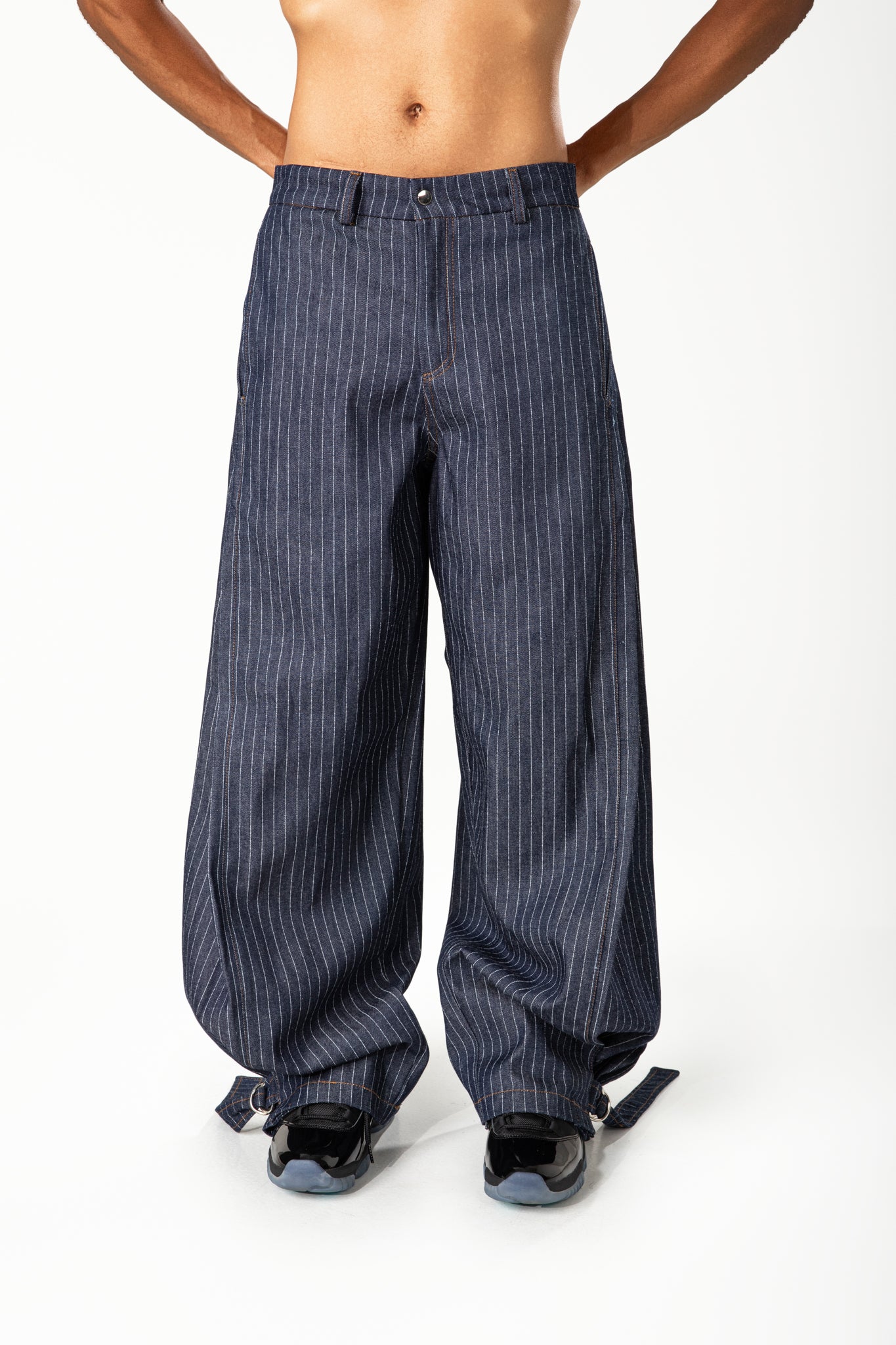 Calça Brasiliana Jeans Risca de Giz