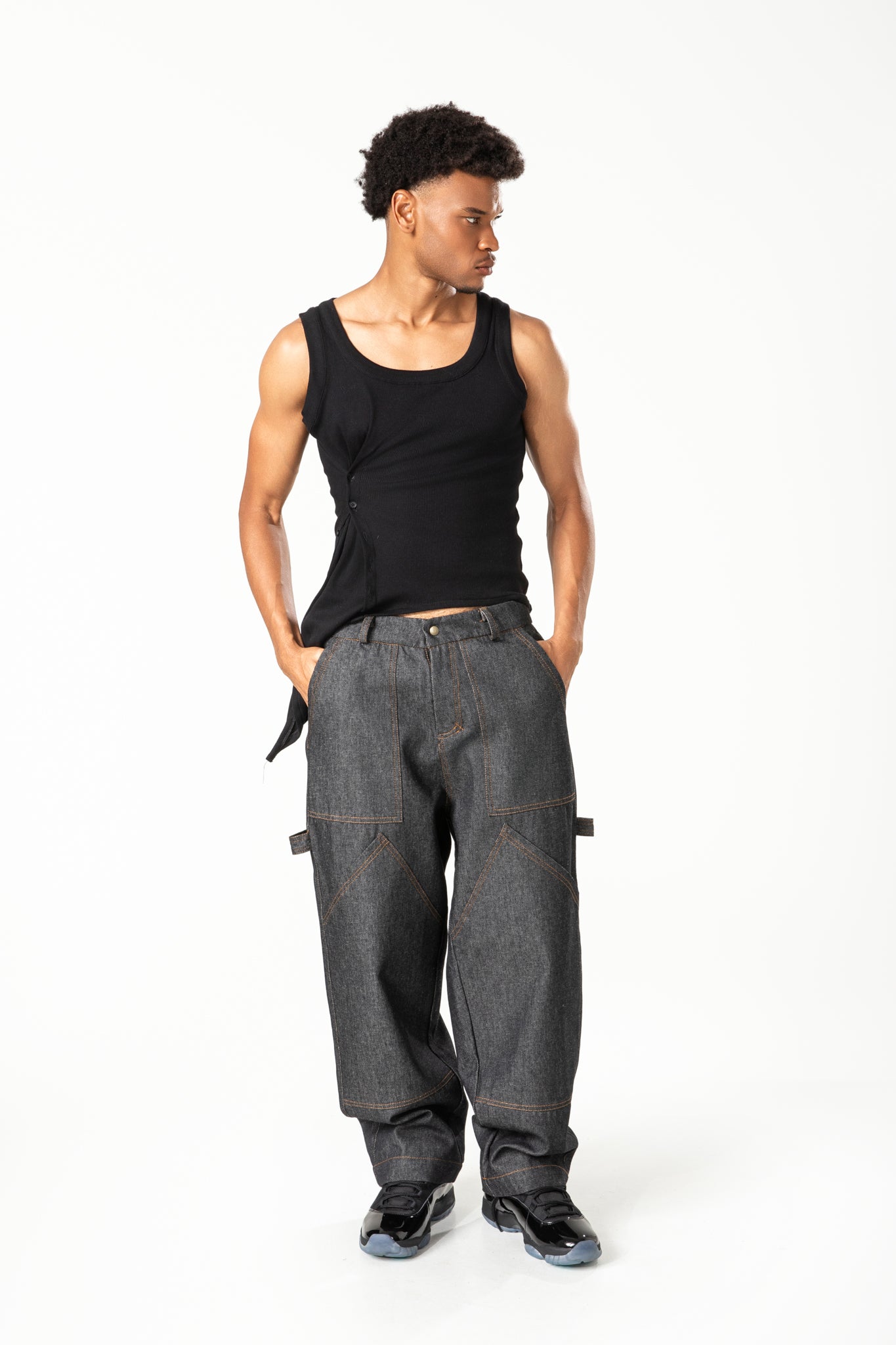 Regata Brasiliano 3 - Preta