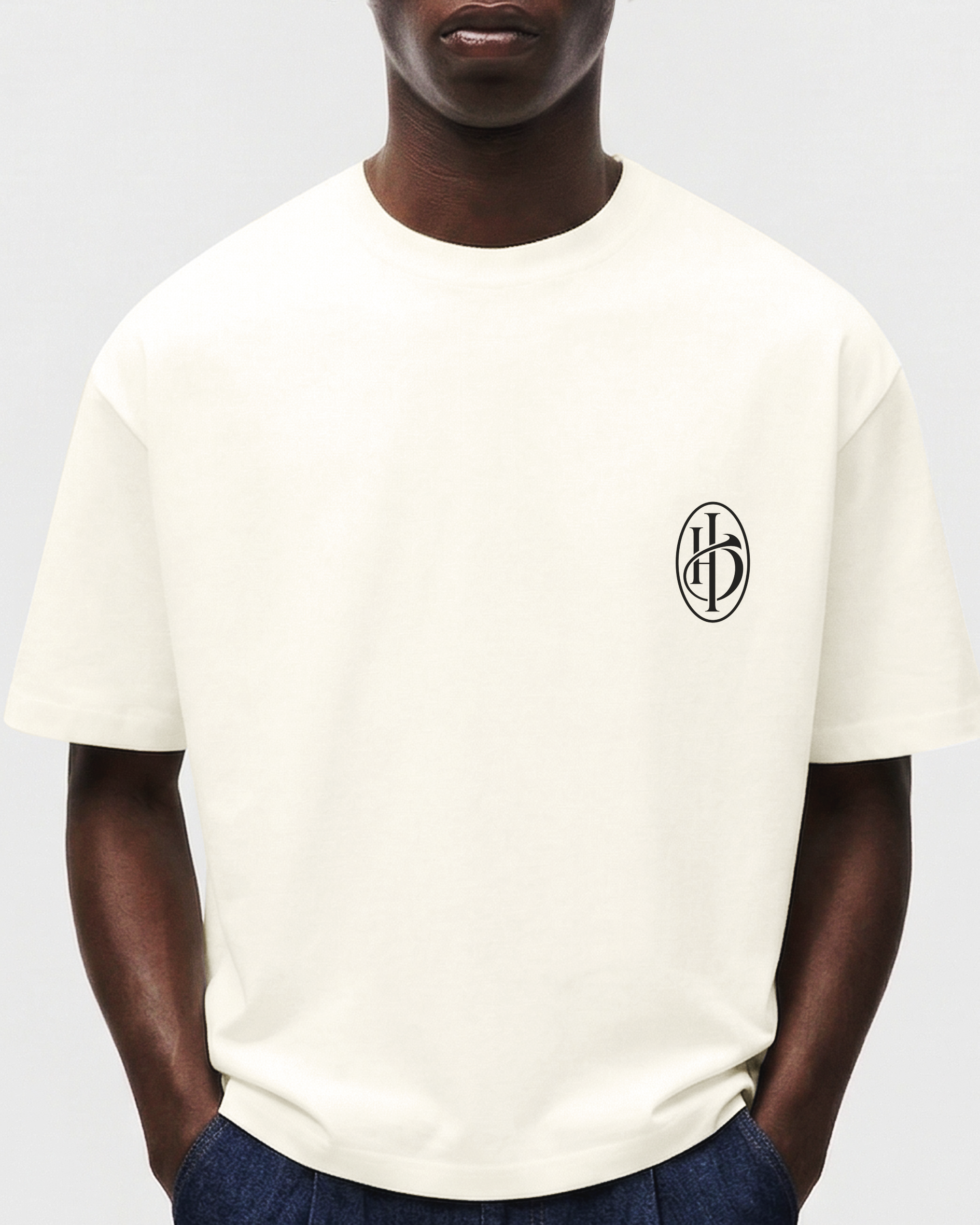 T-shirt House of Dendezeiro - Off-white