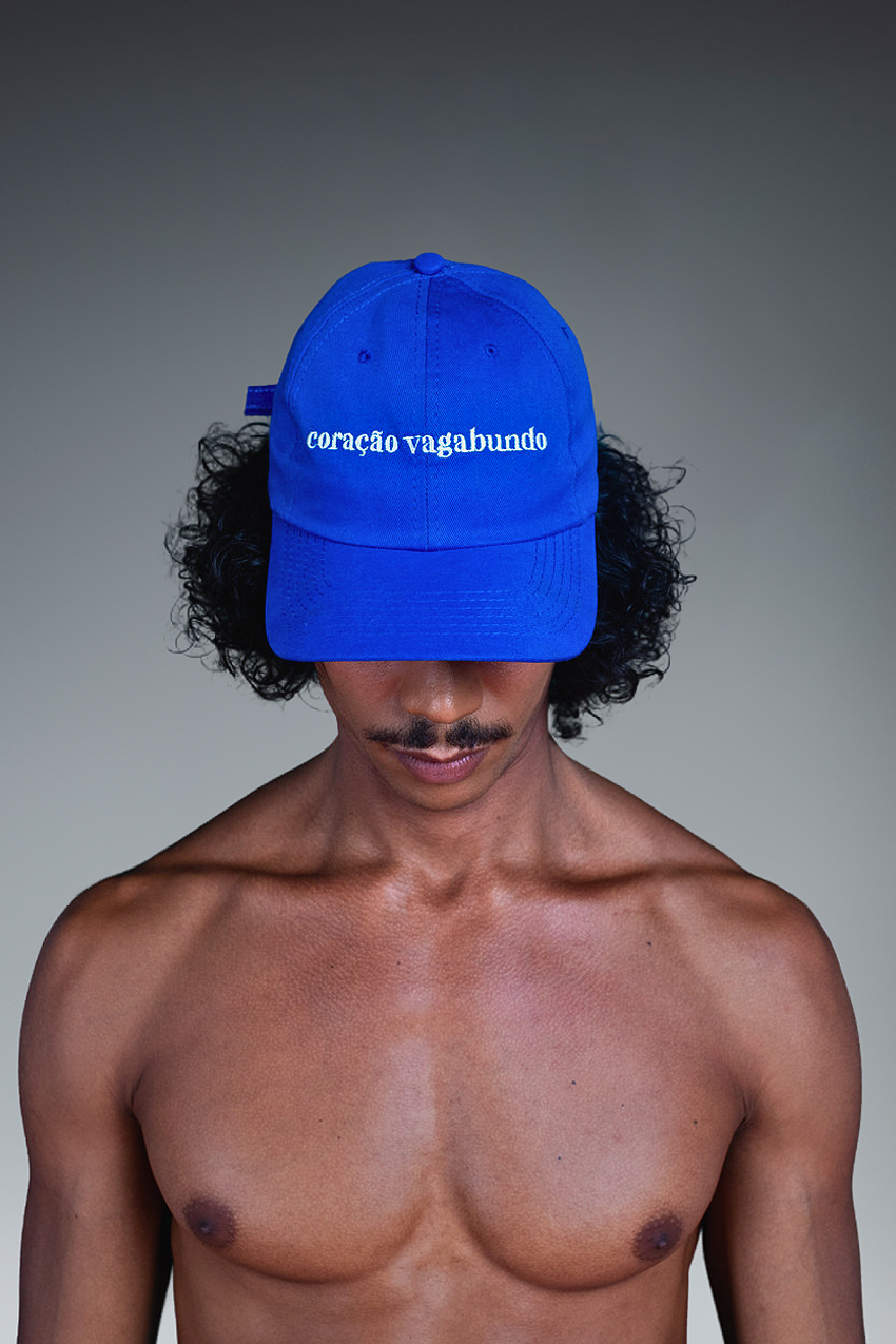 BONÉ CORAÇÃO BAIANO AZUL