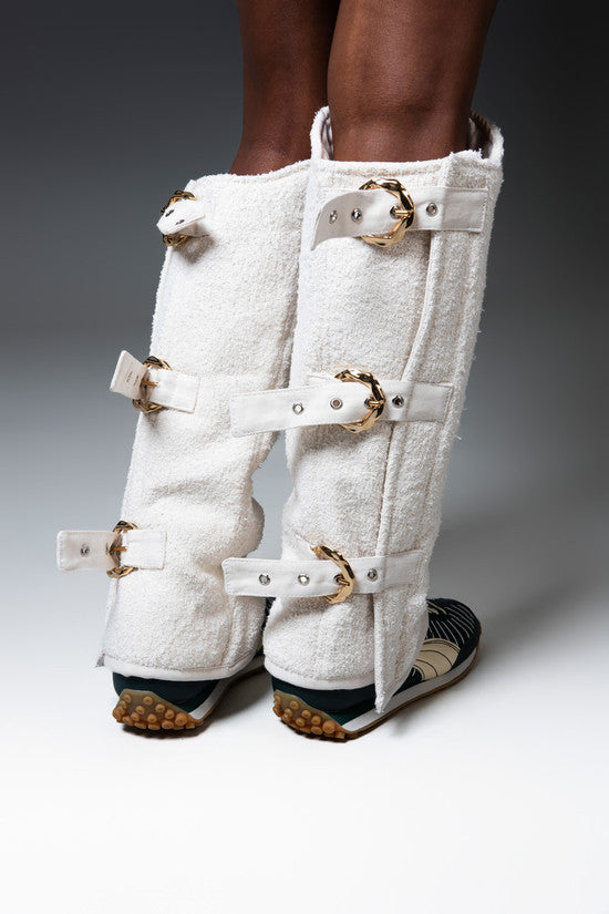 Off-white shin guard