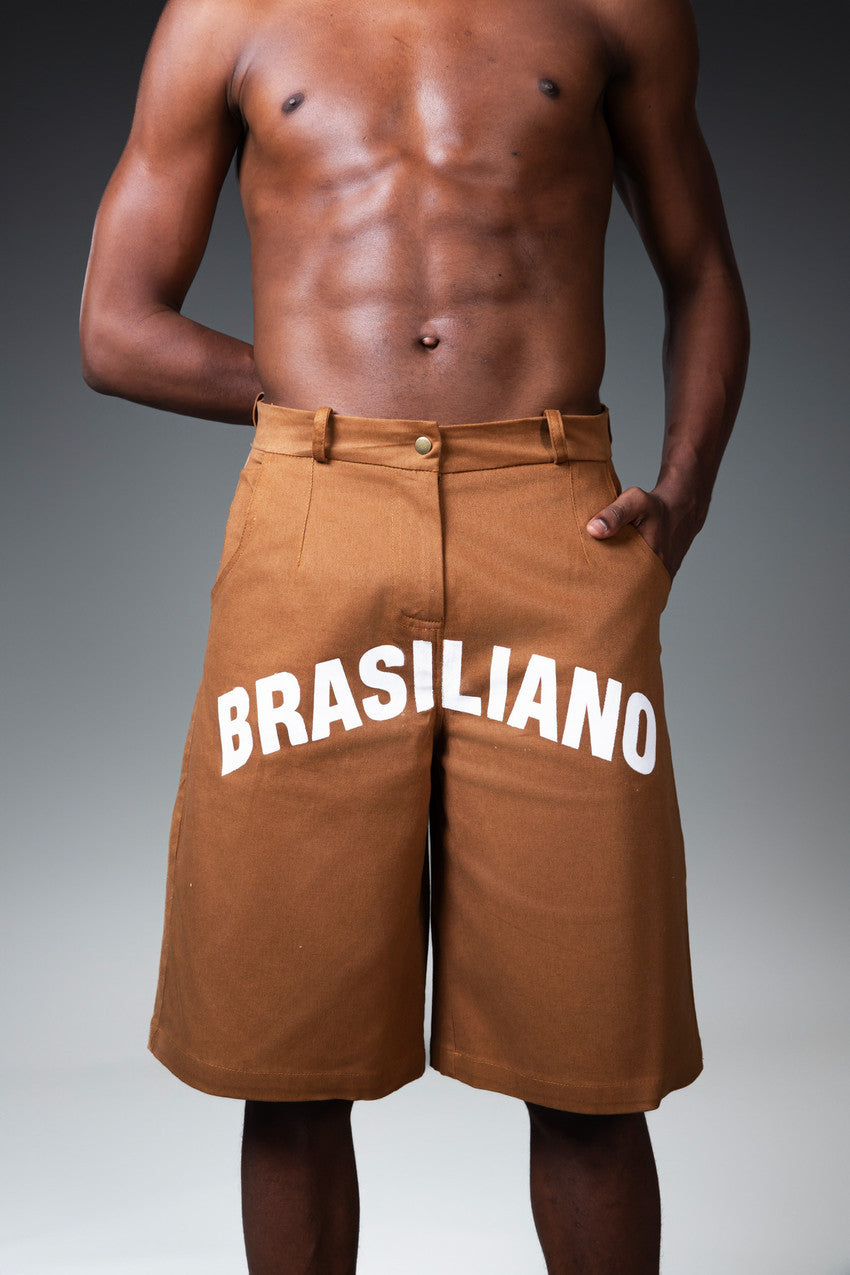 BERMUDA BRASILIANO MARROM 1