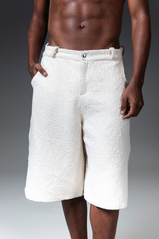 Bermuda Jacquard Off White