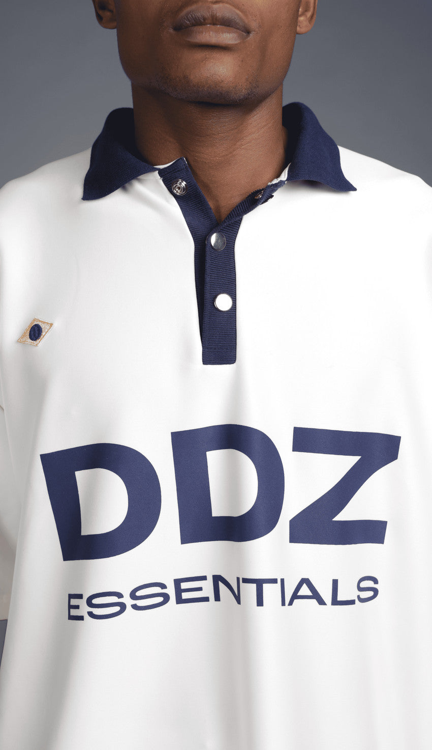 White and Blue Brasiliana Shirt