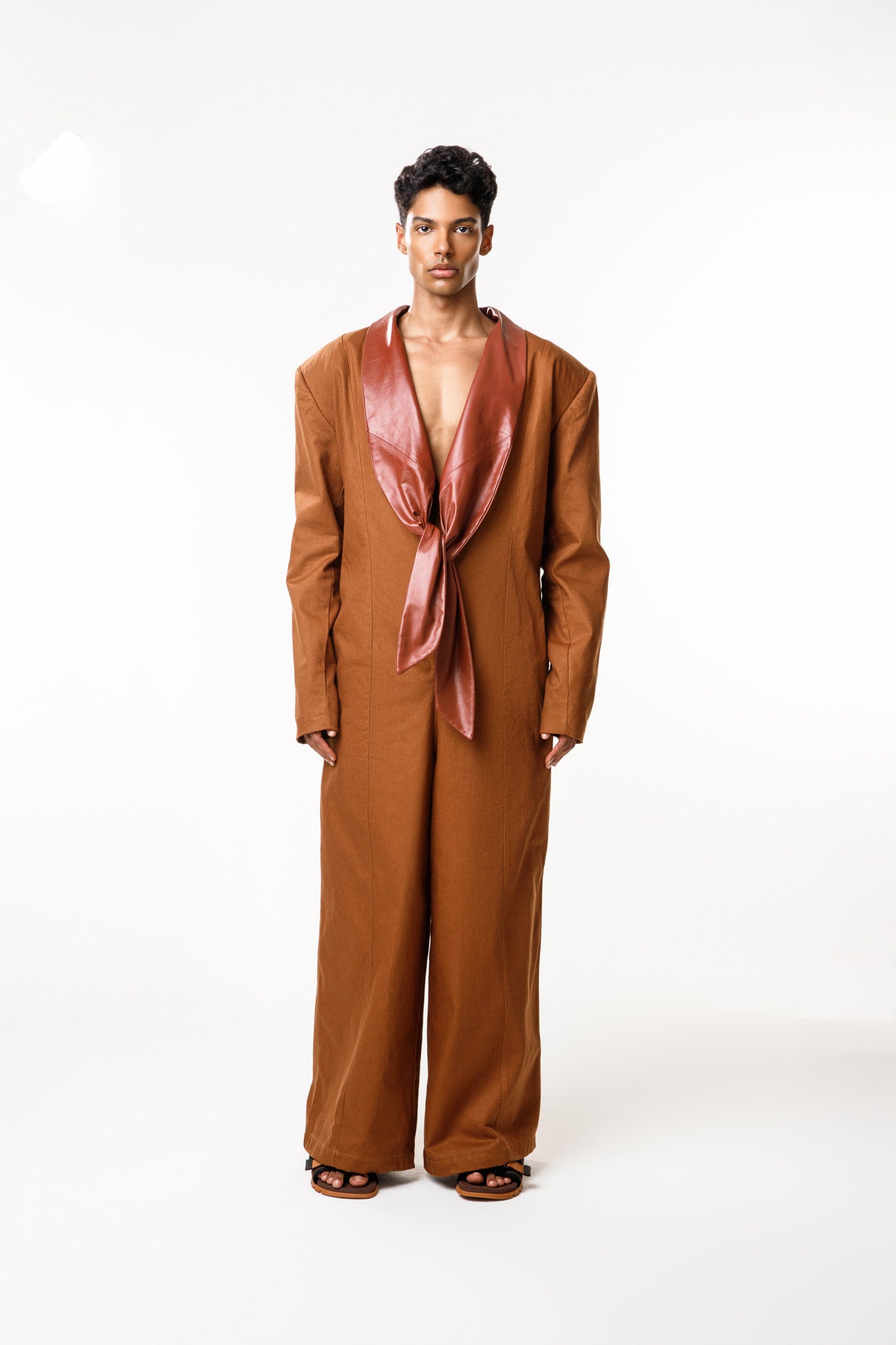 Brown Turkish Jumpsuit