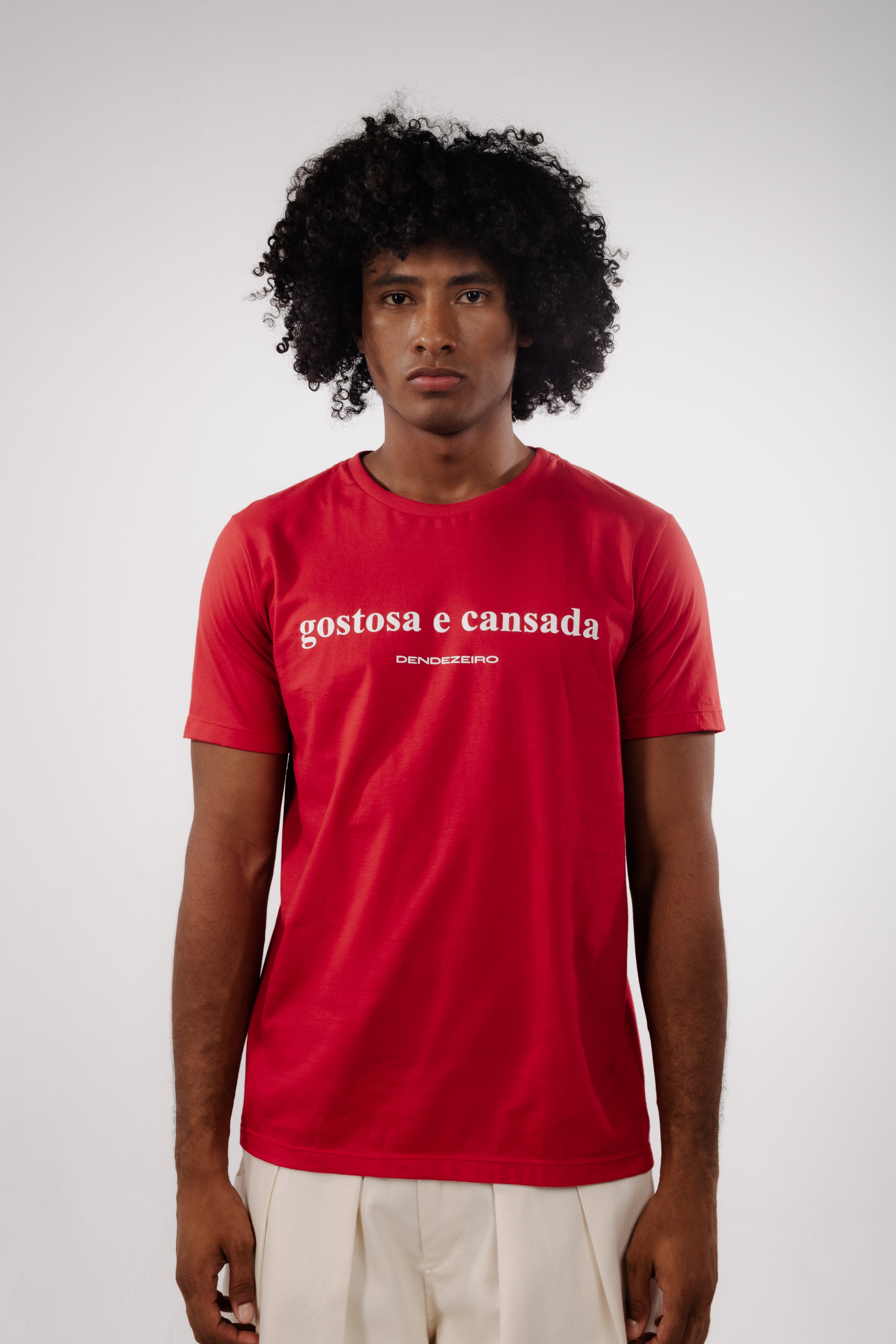 T-SHIRT GOSTOSA E CANSADA