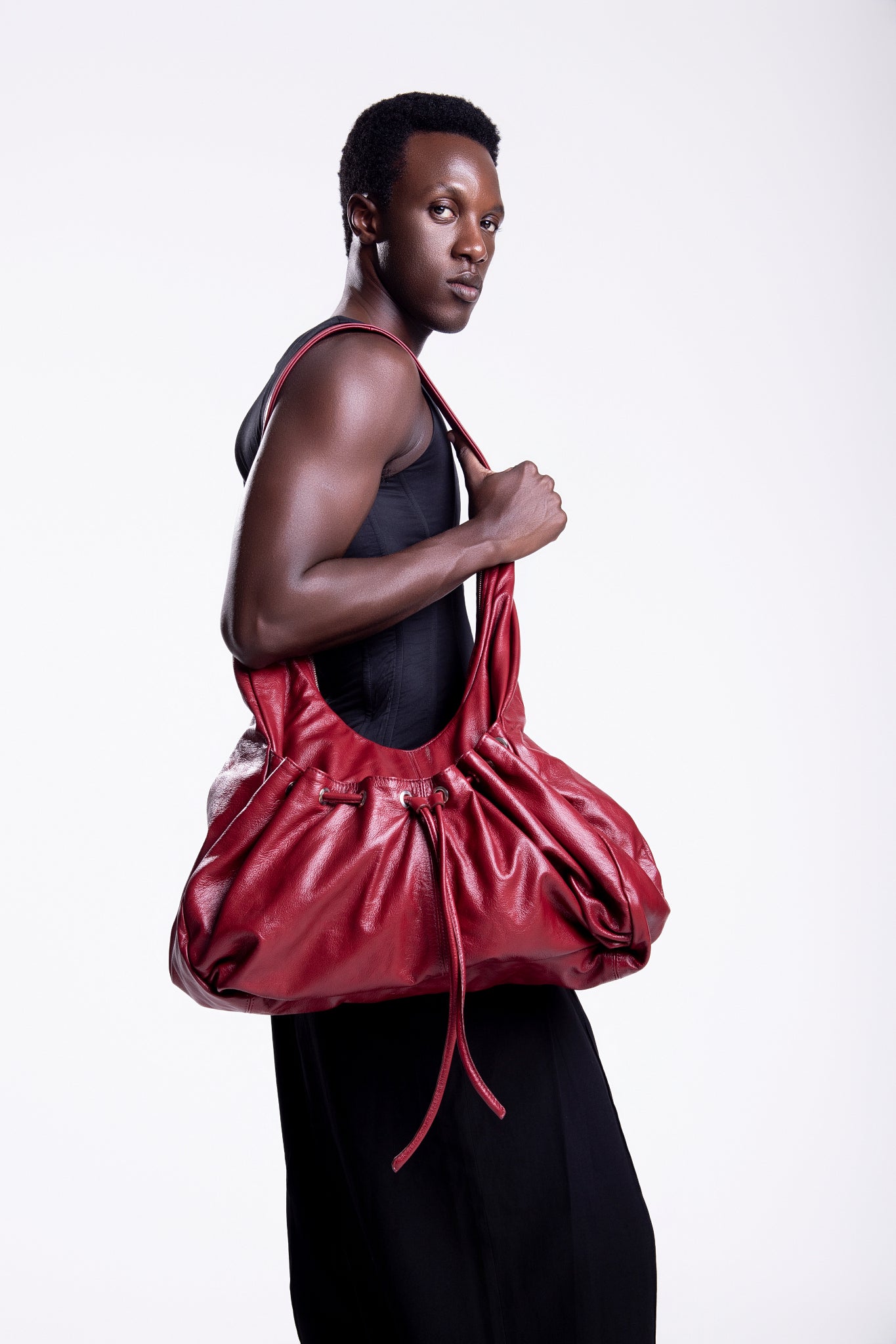 the box bag - vermelha
