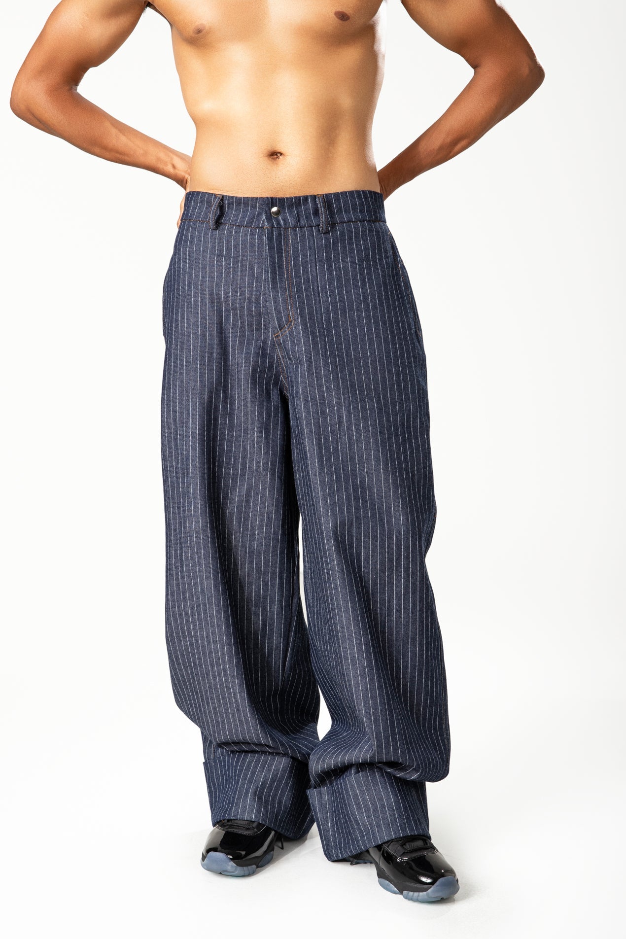 Calça Jeans Risca de Giz