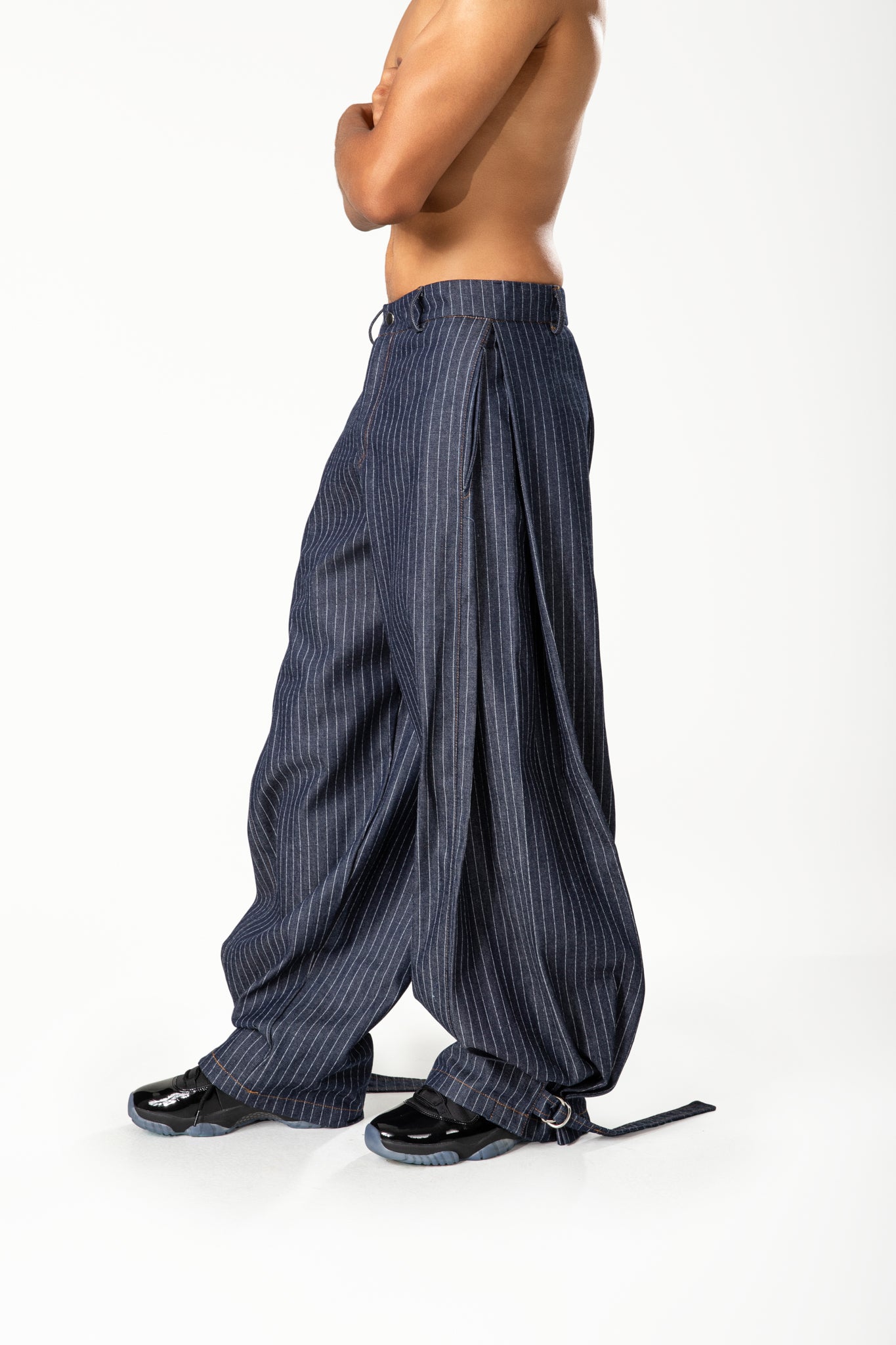 Calça Brasiliana Jeans Risca de Giz