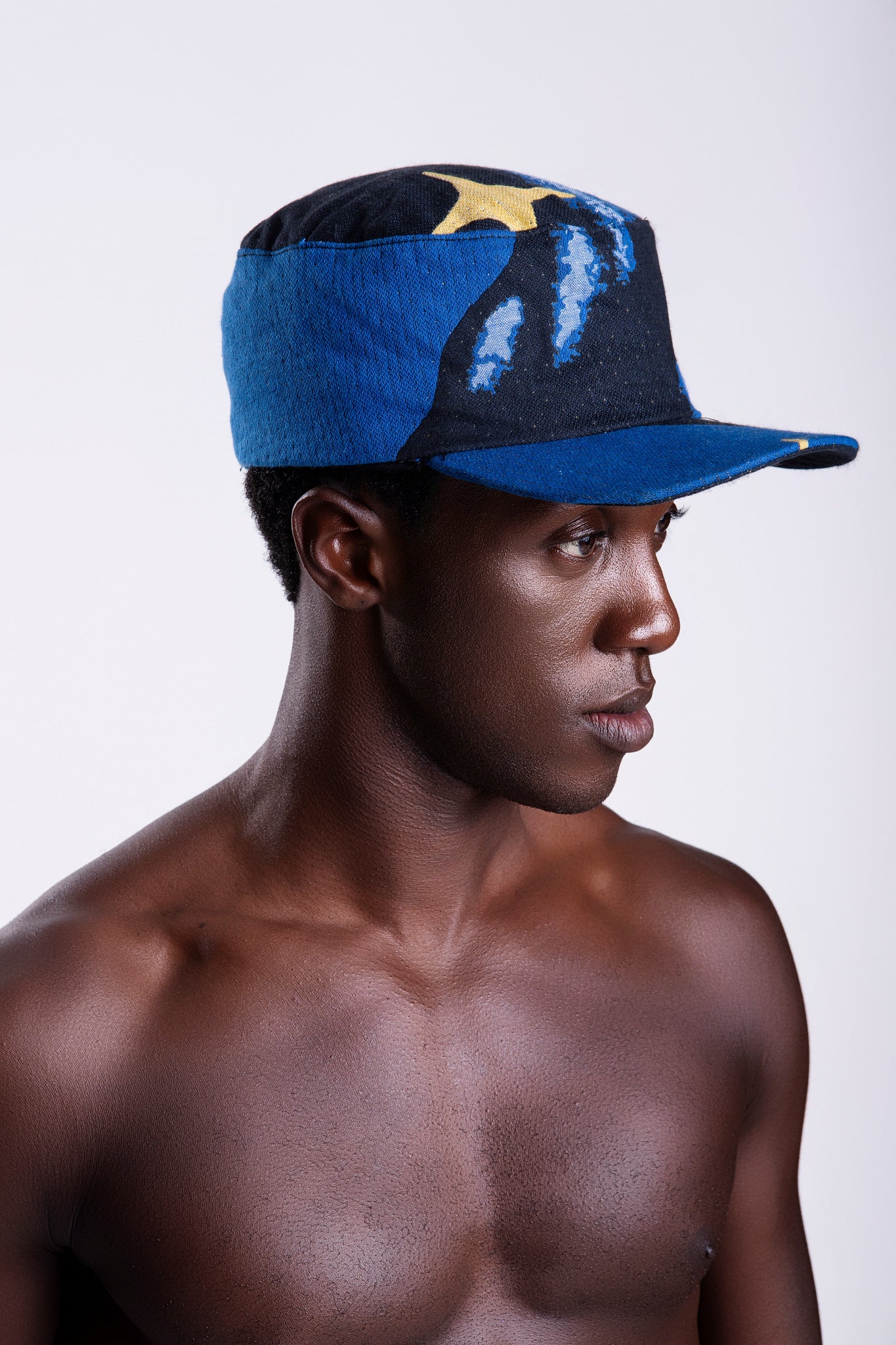 Figure hat - azul