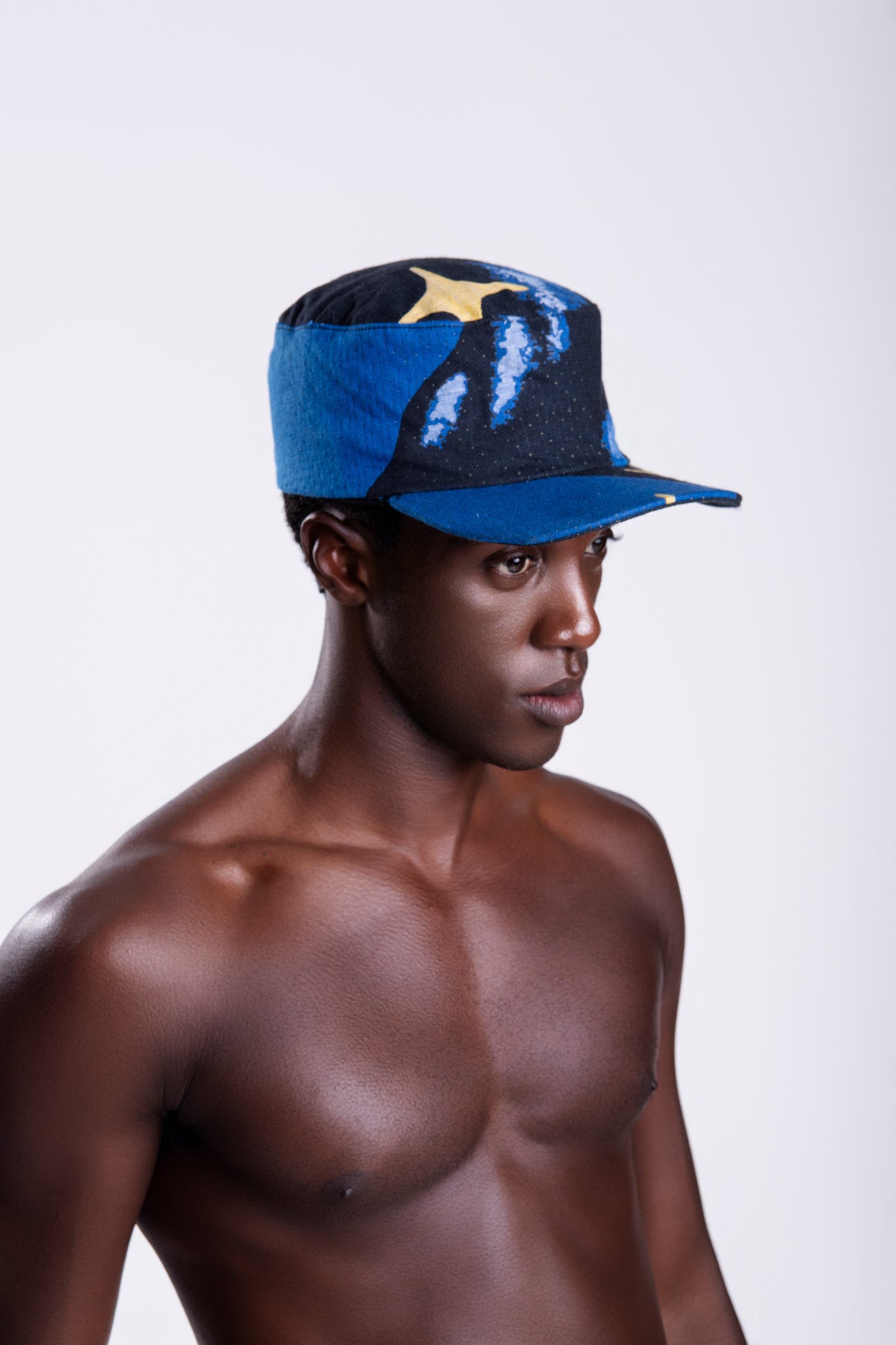 Figure hat - azul