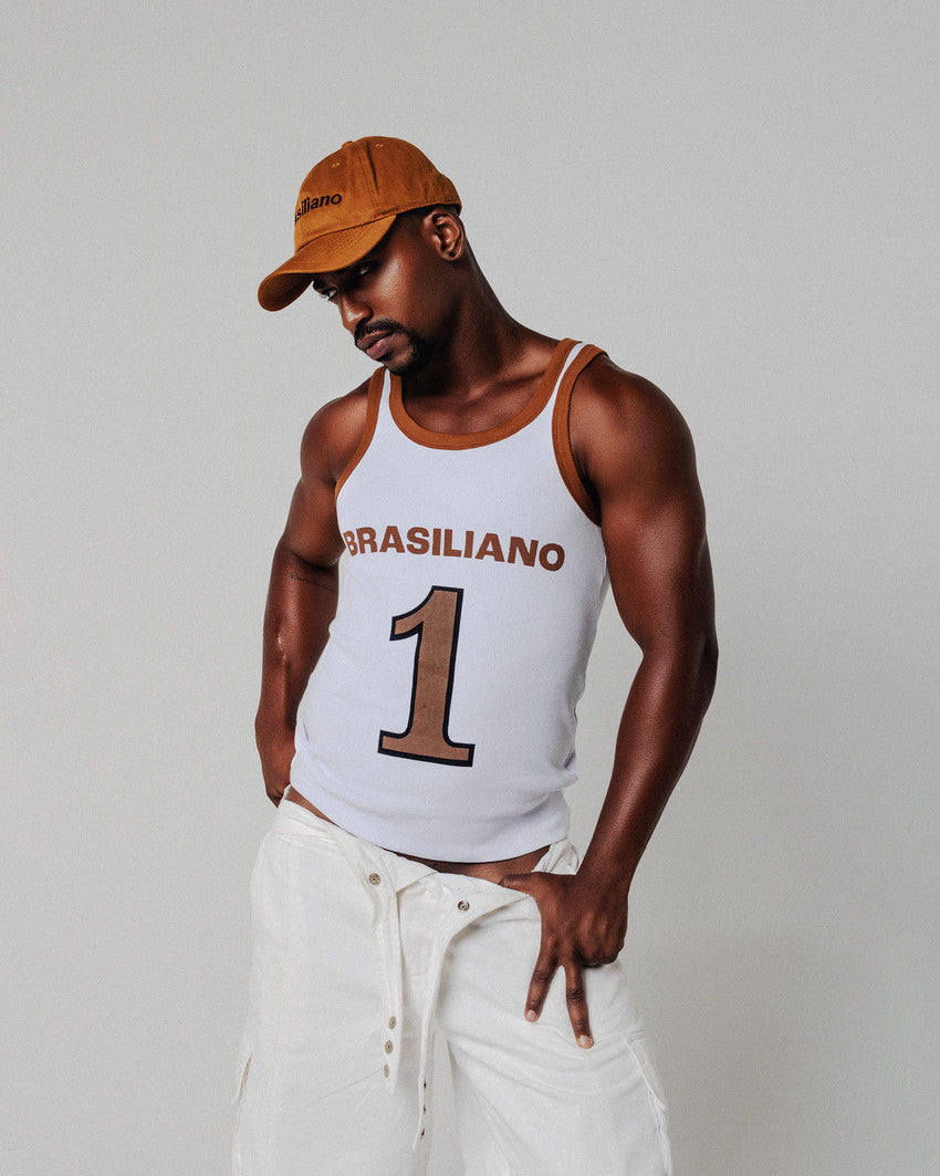 Brown Brazilian Tank Top