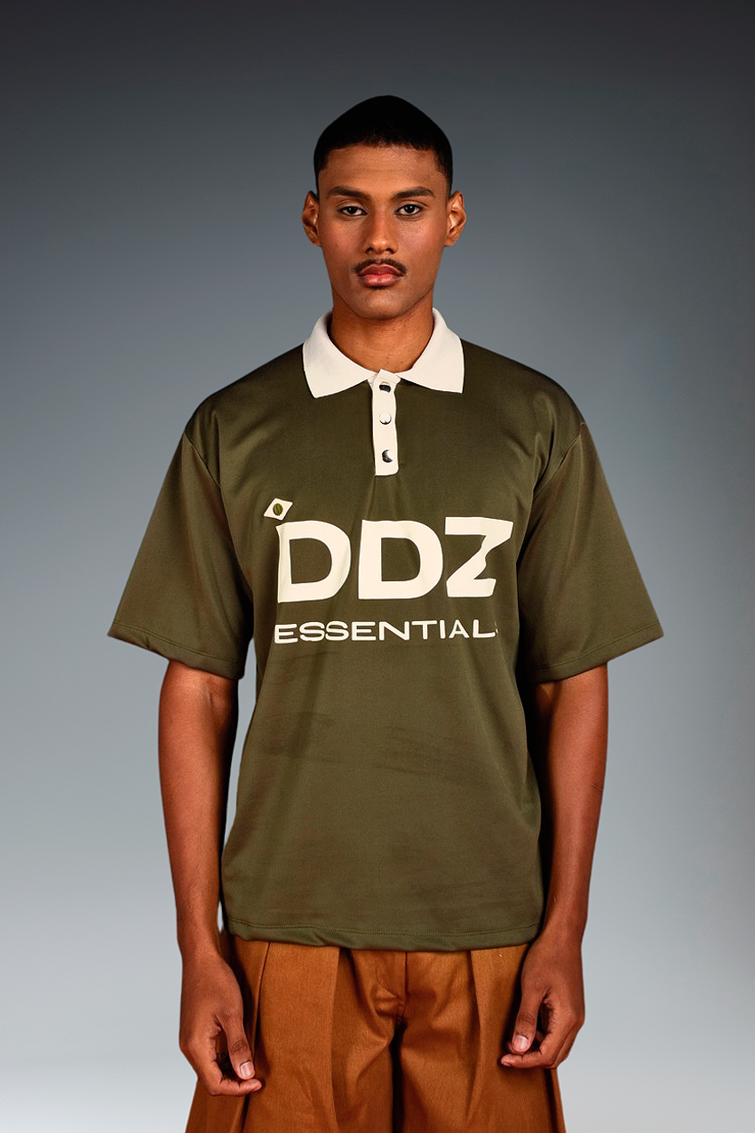 Camisa Brasiliana Verde e Branca